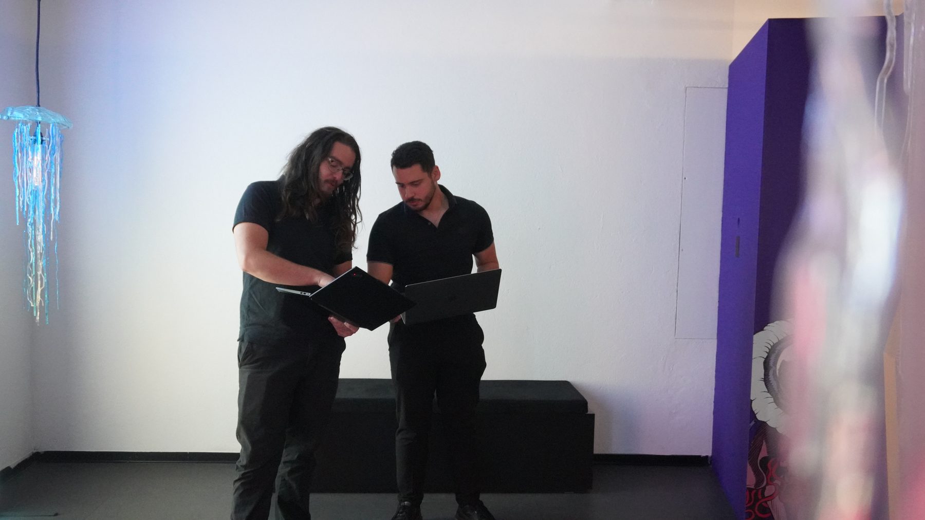 Christopher Pardo et David Roulet, fondateurs d'Ovalys